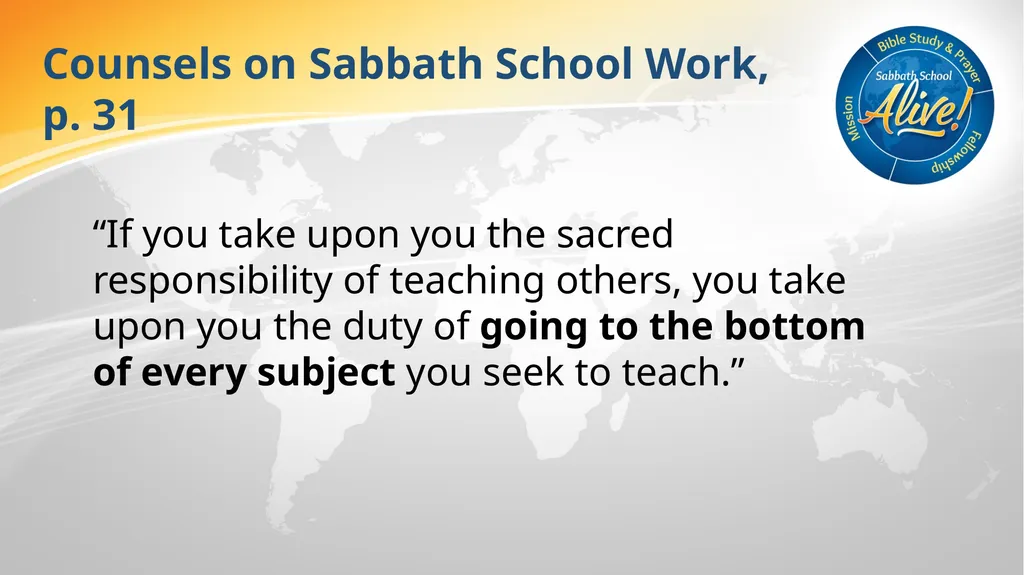 The Soul-Winning Sabbath School Teacher Bible - slide 44 of 106