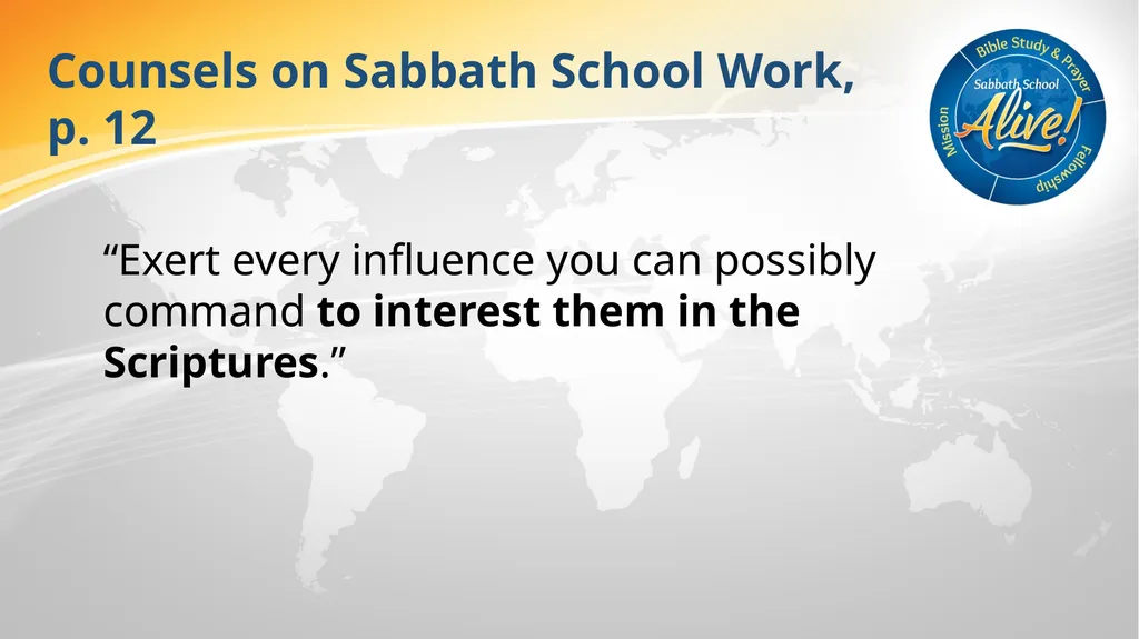 The Soul-Winning Sabbath School Teacher Bible - slide 52 of 106