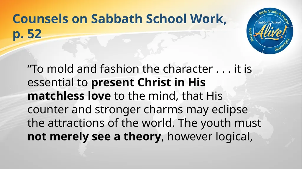 The Soul-Winning Sabbath School Teacher Bible - slide 55 of 106
