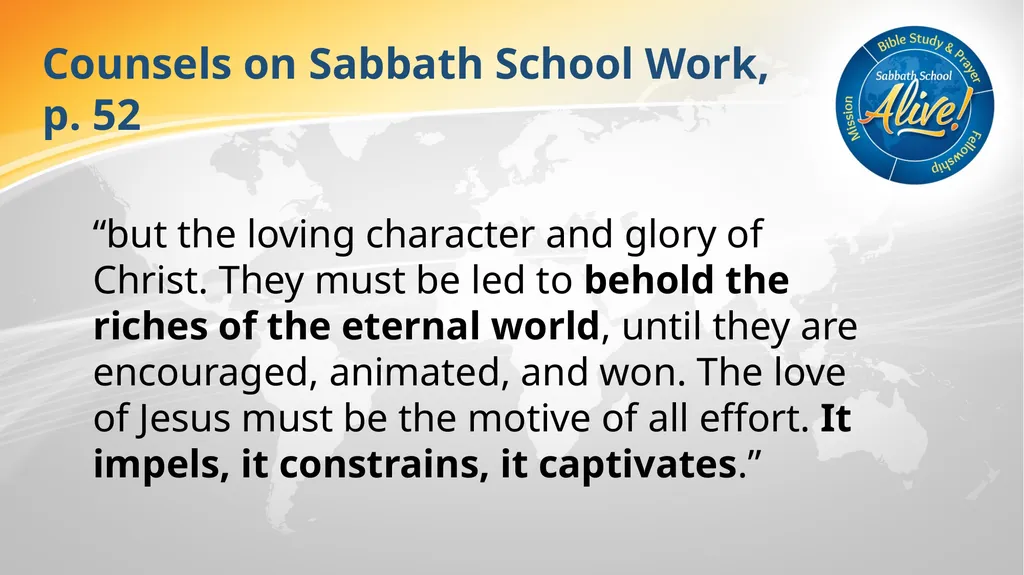 The Soul-Winning Sabbath School Teacher Bible - slide 56 of 106