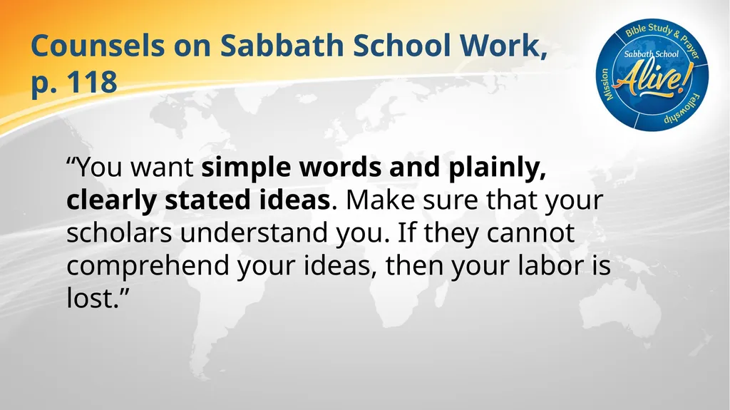 The Soul-Winning Sabbath School Teacher Bible - slide 58 of 106