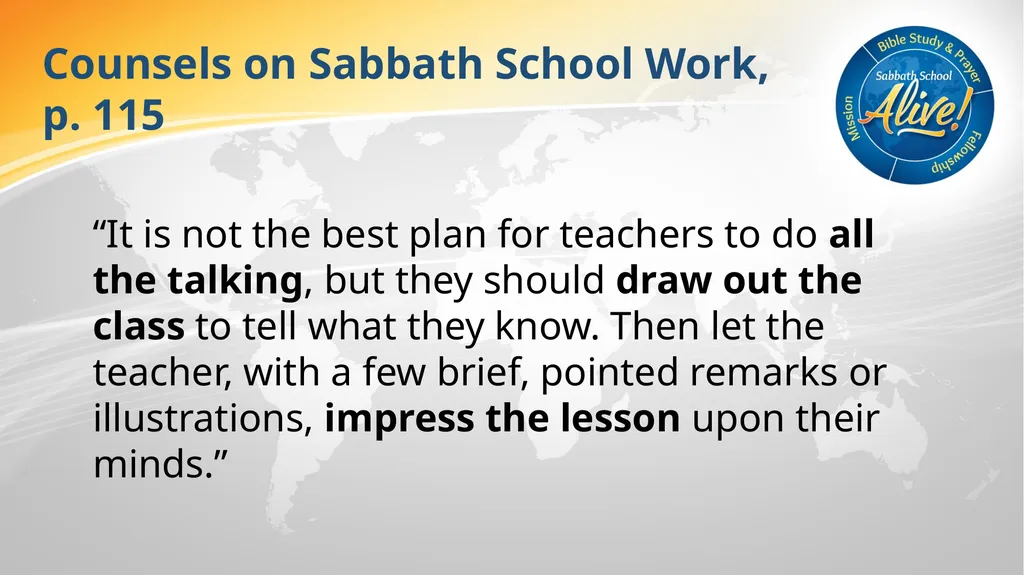 The Soul-Winning Sabbath School Teacher Bible - slide 61 of 106