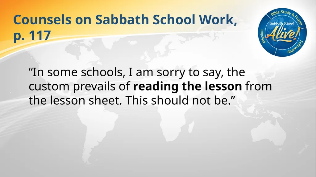 The Soul-Winning Sabbath School Teacher Bible - slide 62 of 106
