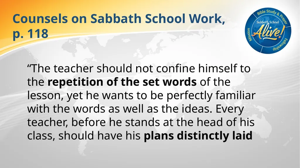 The Soul-Winning Sabbath School Teacher Bible - slide 63 of 106