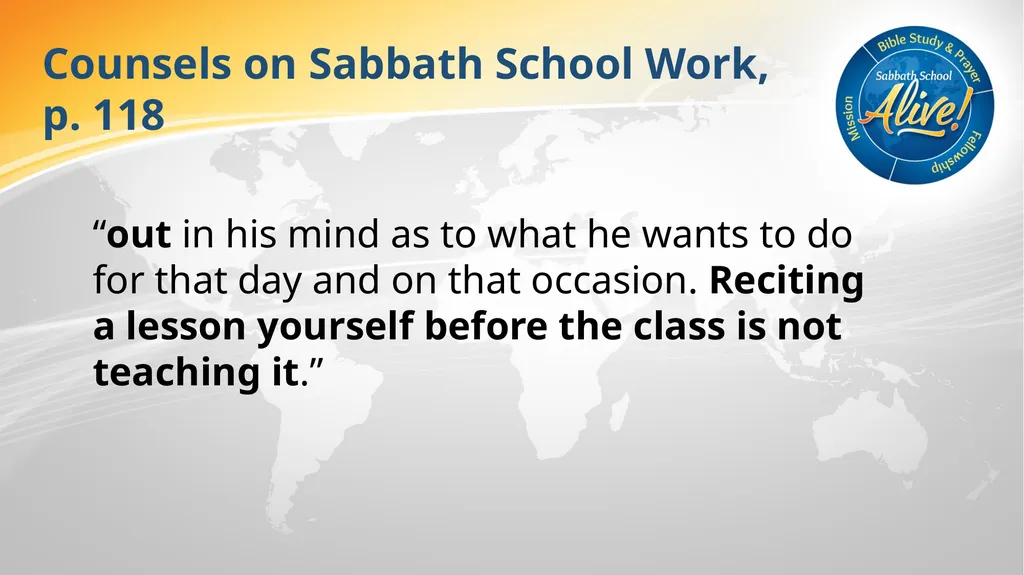 The Soul-Winning Sabbath School Teacher Bible - slide 64 of 106