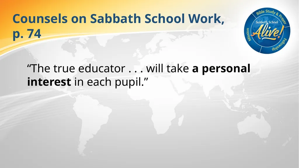 The Soul-Winning Sabbath School Teacher Bible - slide 77 of 106