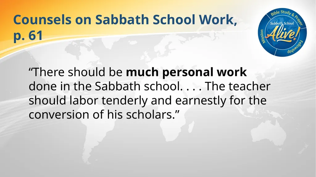 The Soul-Winning Sabbath School Teacher Bible - slide 78 of 106
