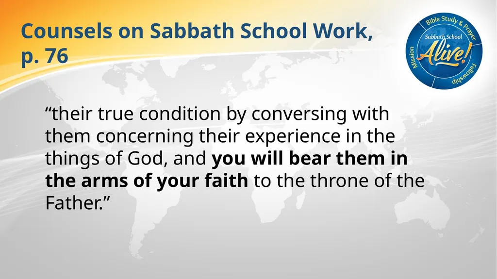 The Soul-Winning Sabbath School Teacher Bible - slide 81 of 106