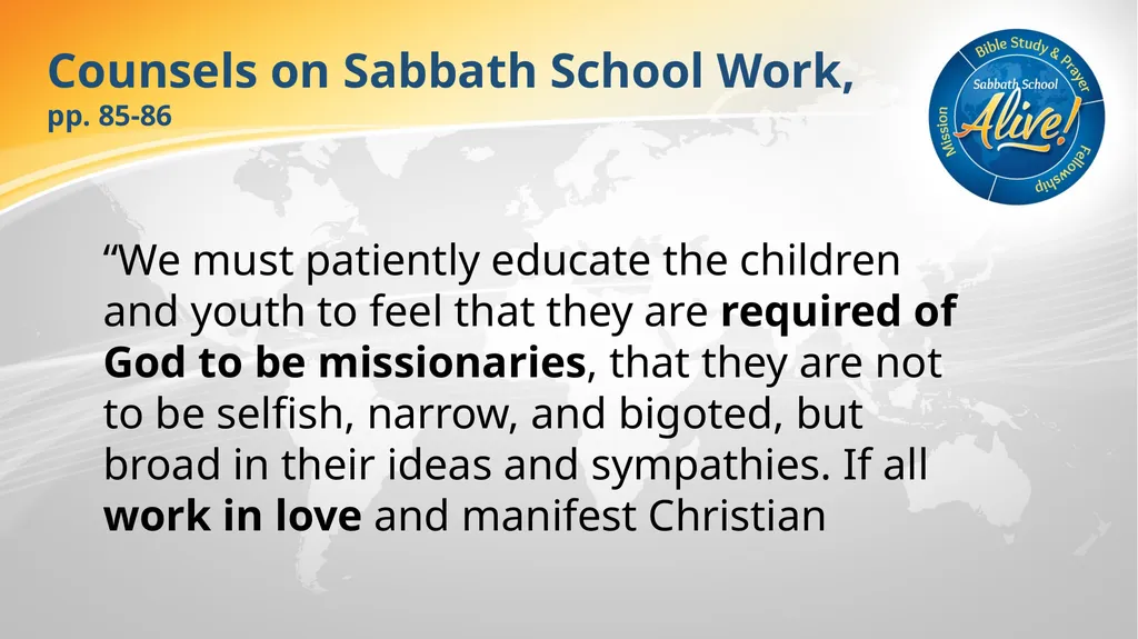 The Soul-Winning Sabbath School Teacher Bible - slide 91 of 106