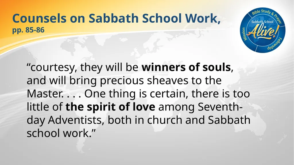 The Soul-Winning Sabbath School Teacher Bible - slide 92 of 106