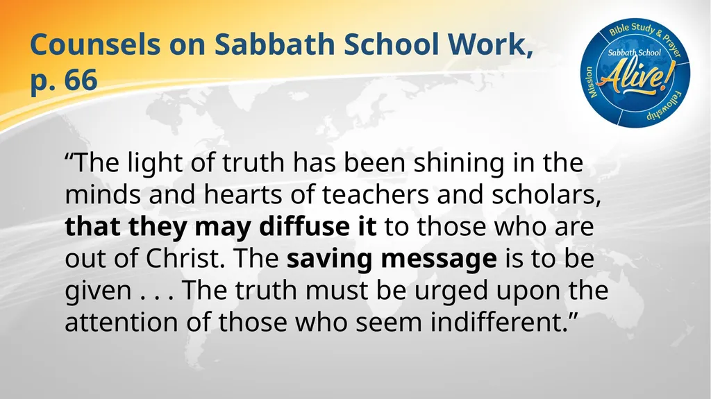 The Soul-Winning Sabbath School Teacher Bible - slide 94 of 106