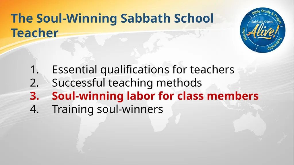 The Soul-Winning Sabbath School Teacher Bible - slide 69 of 106