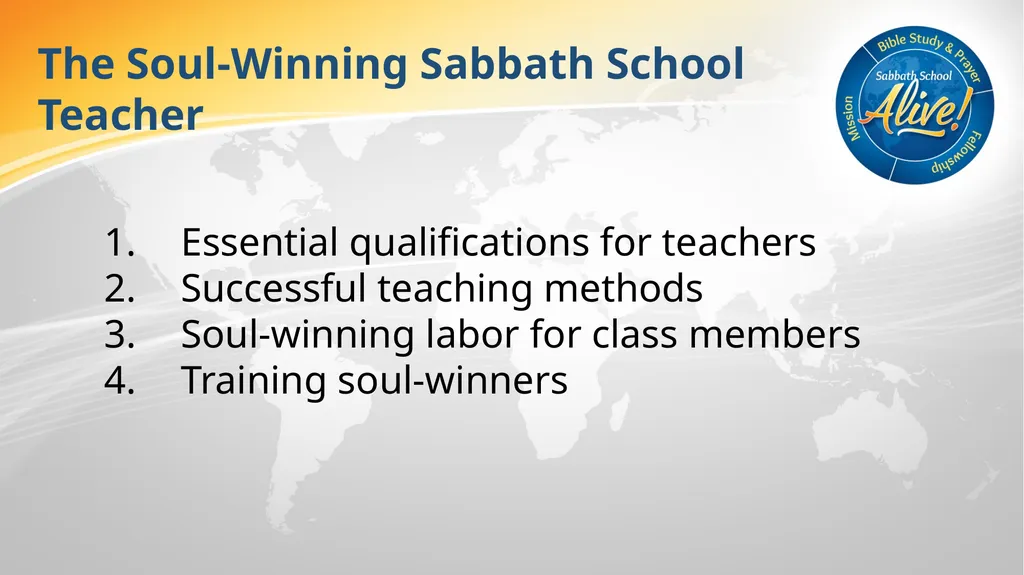 The Soul-Winning Sabbath School Teacher Bible - slide 8 of 106