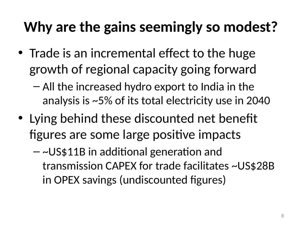 Trans-Boundary Cooperation in the South Asia Power - slide 8 of 17