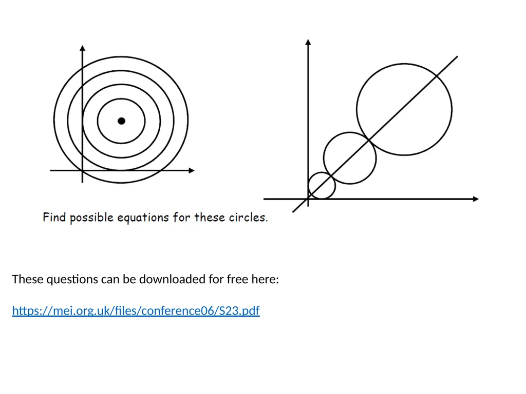Coordinate Geometry Circles Starter Recall - slide 17 of 17