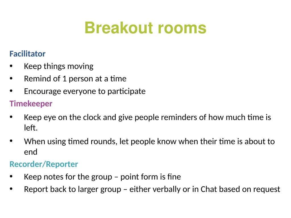 Person-Centred Approaches Session 2 Practical - slide 36 of 37