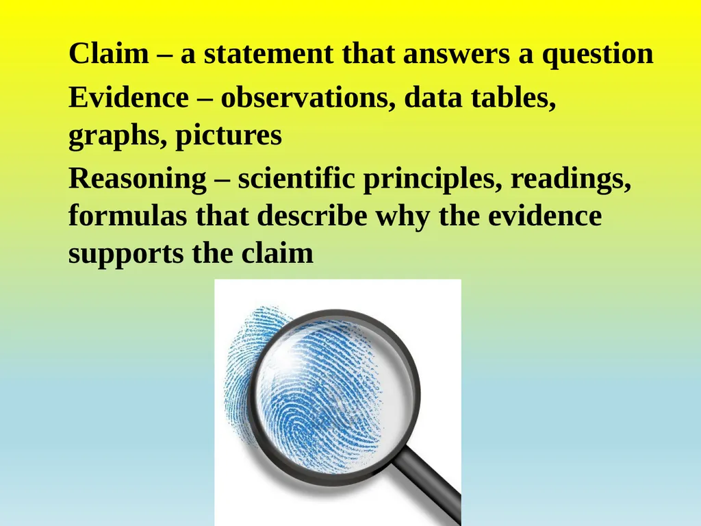 Claim Evidence Reasoning APK (Accessing Prior - slide 2 of 17