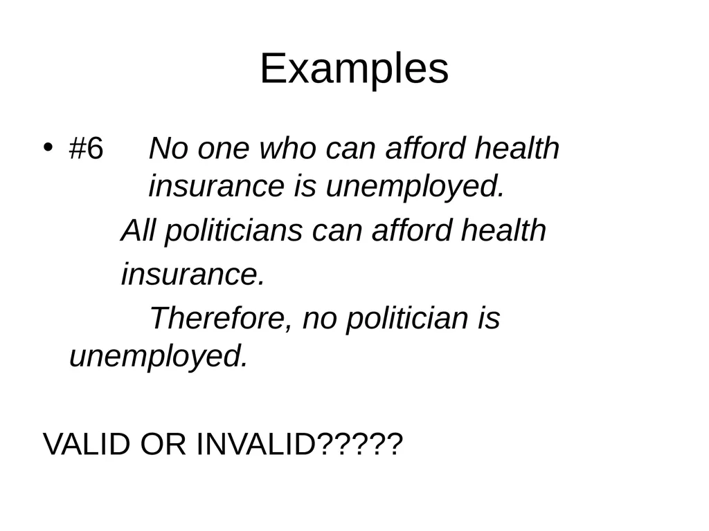 DEDUCTIVE vs. INDUCTIVE REASONING Section 1.1 - slide 12 of 16