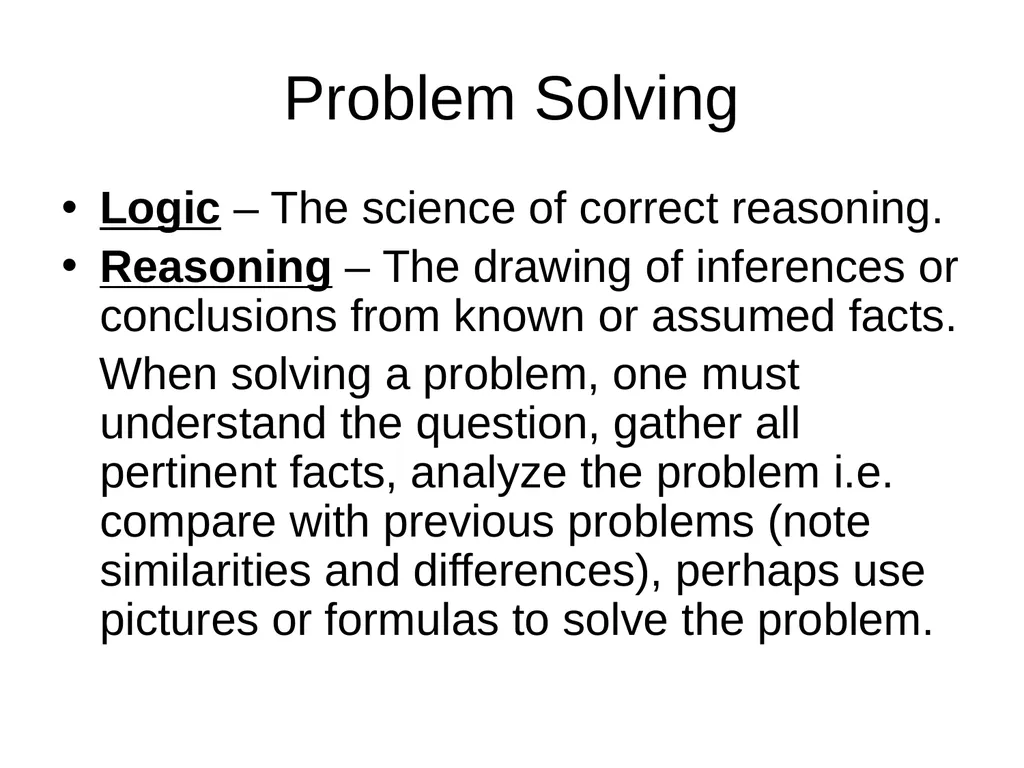 DEDUCTIVE vs. INDUCTIVE REASONING Section 1.1 - slide 2 of 16