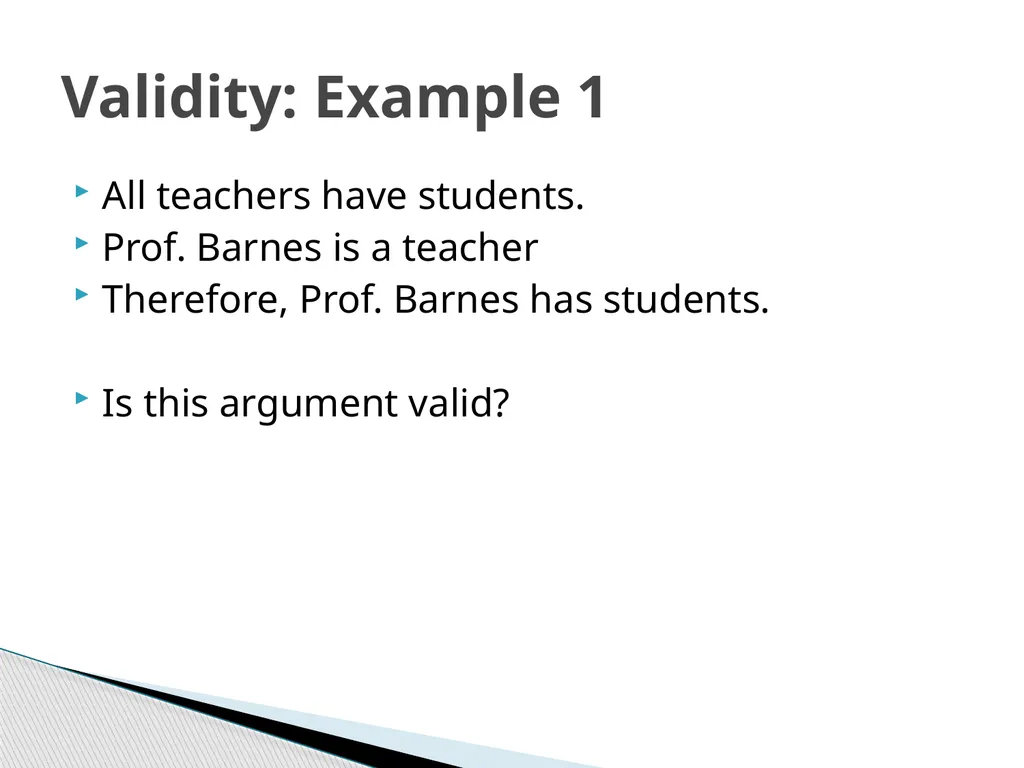 Think What is an argument? What makes an argument - slide 11 of 29