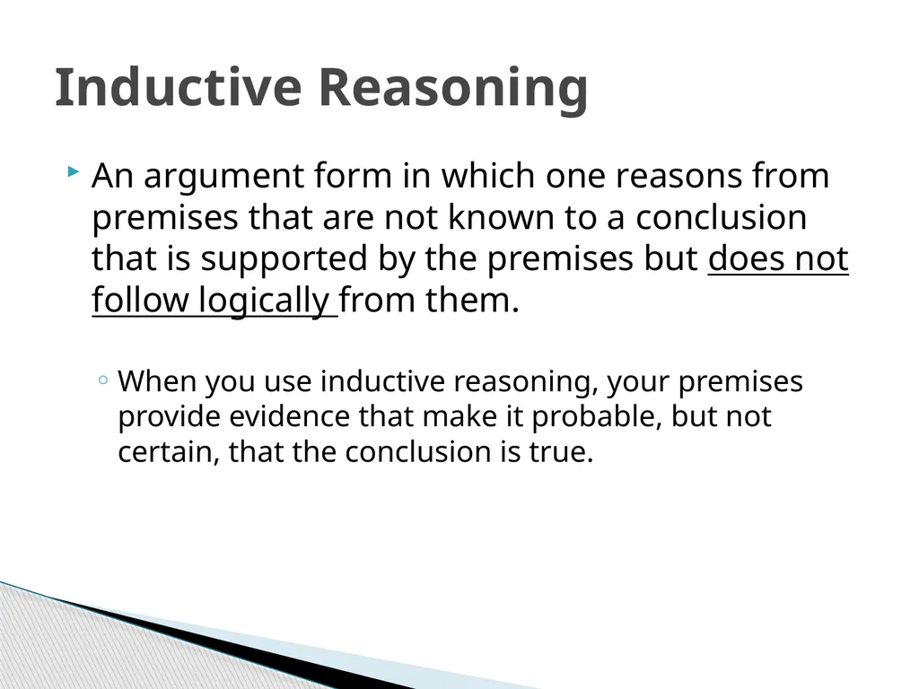 Think What is an argument? What makes an argument - slide 19 of 29