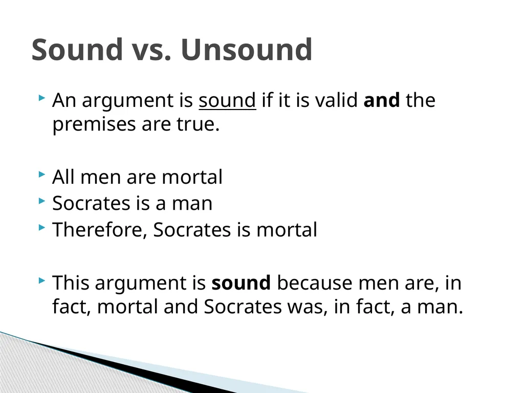 Think What is an argument? What makes an argument - slide 17 of 29