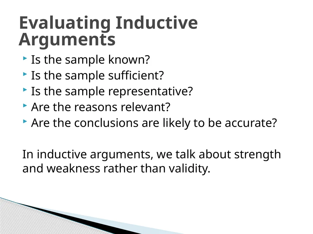 Think What is an argument? What makes an argument - slide 24 of 29