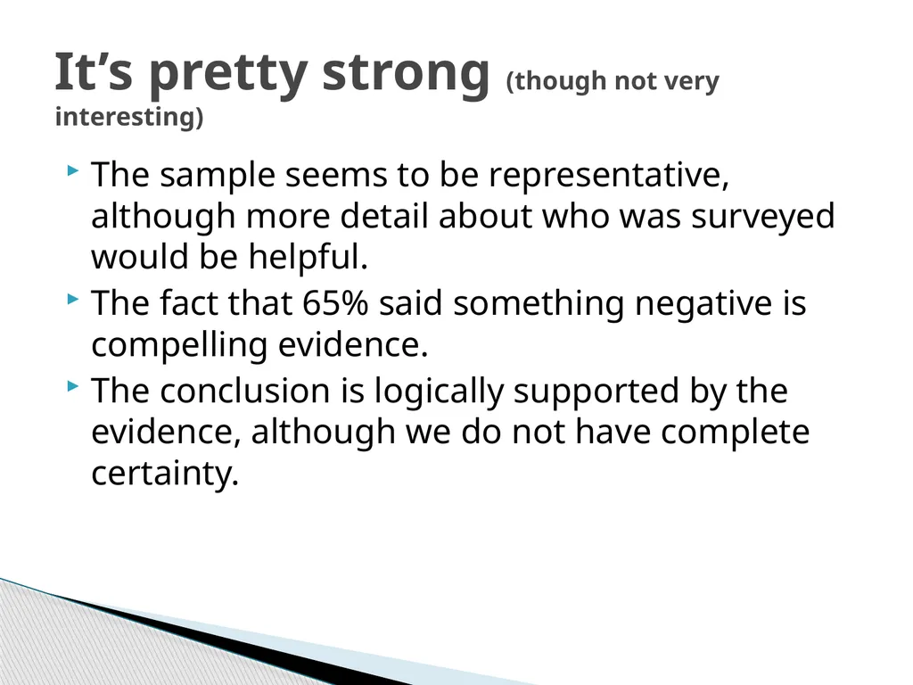 Think What is an argument? What makes an argument - slide 28 of 29