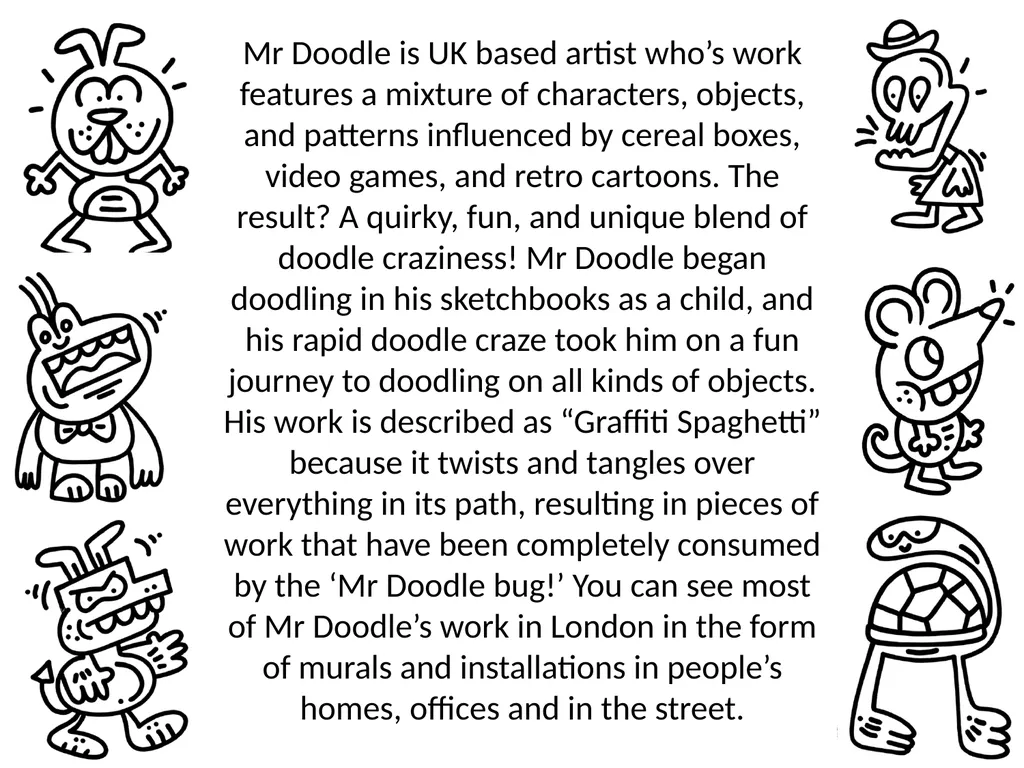doo·dle ˈdo͞odl/Submit verb 1. scribble - slide 9 of 13