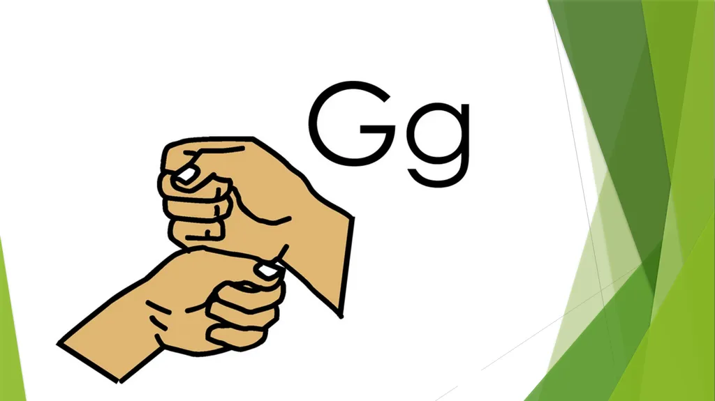 Working towards our skills badge Sign Language - slide 13 of 39
