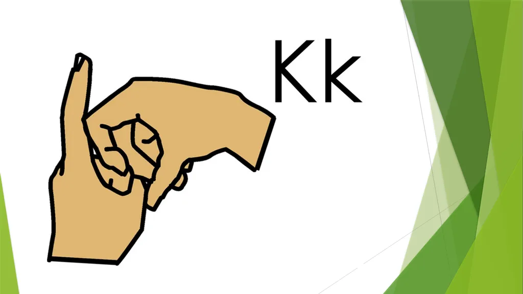 Working towards our skills badge Sign Language - slide 17 of 39