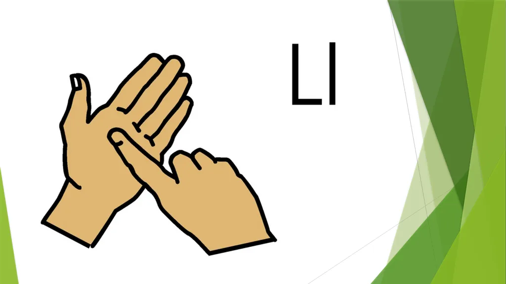 Working towards our skills badge Sign Language - slide 18 of 39