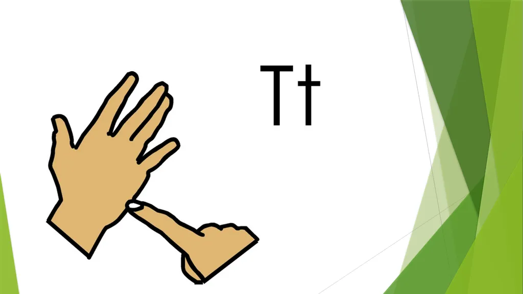 Working towards our skills badge Sign Language - slide 26 of 39