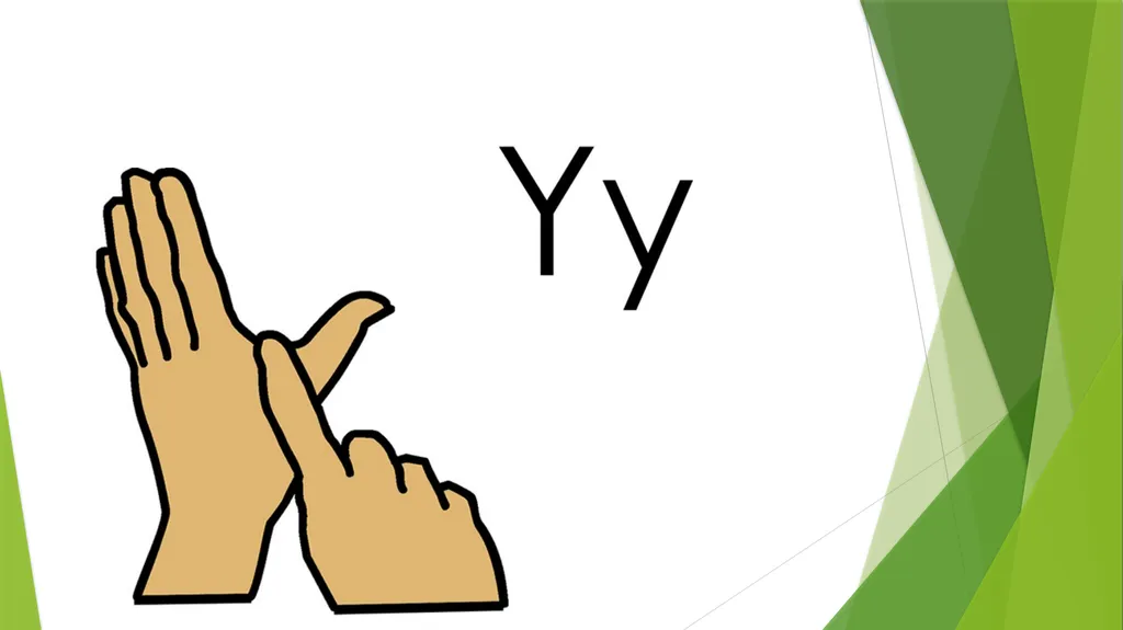 Working towards our skills badge Sign Language - slide 31 of 39