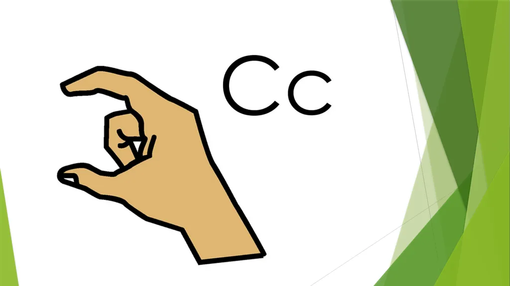 Working towards our skills badge Sign Language - slide 9 of 39