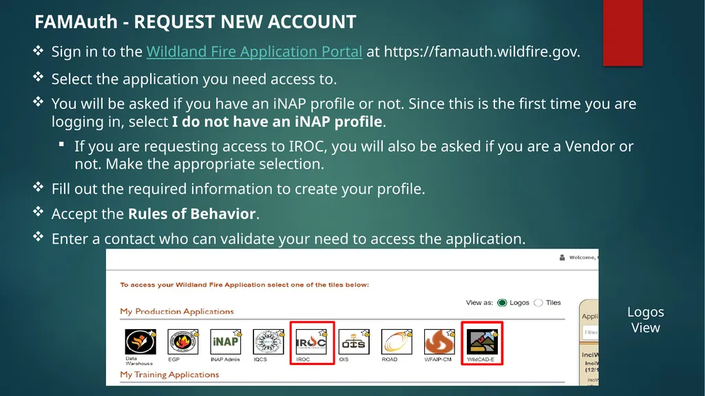 FAMAUTH CDAT – Reno, NV April 23-25, 2024 New URL: - slide 3 of 18