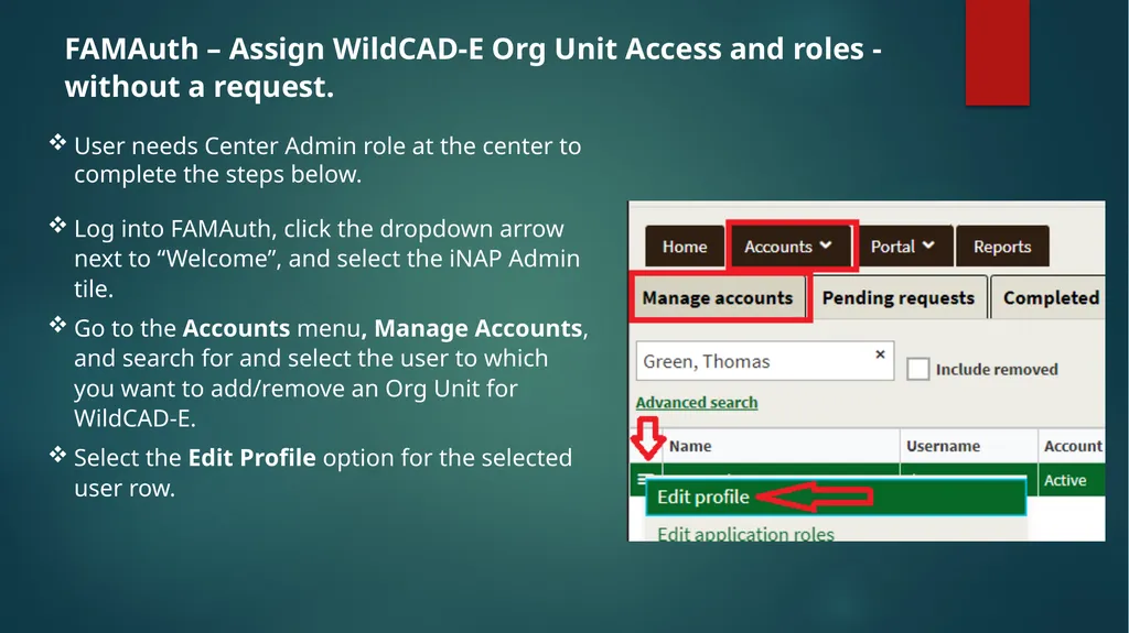 FAMAUTH CDAT – Reno, NV April 23-25, 2024 New URL: - slide 13 of 18
