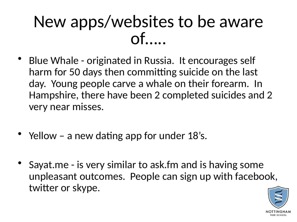 Questions to discuss…… What do your children do - slide 9 of 23