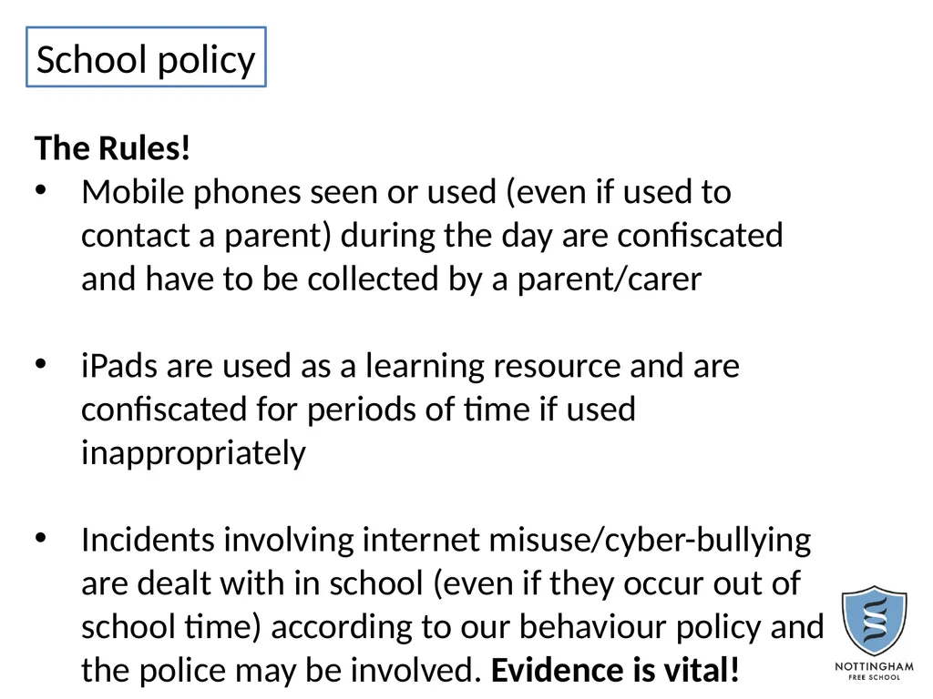 Questions to discuss…… What do your children do - slide 22 of 23