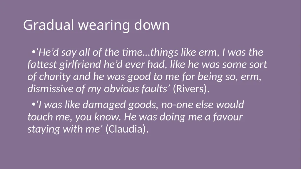 Qualitative research as a guide for developing - slide 25 of 27
