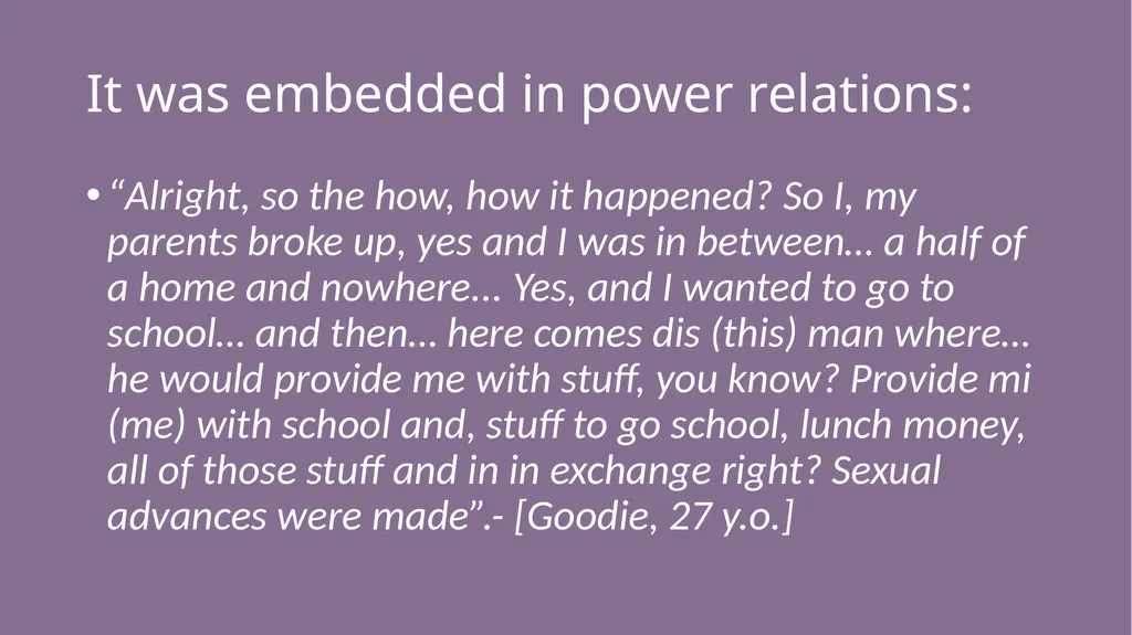 Qualitative research as a guide for developing - slide 11 of 27