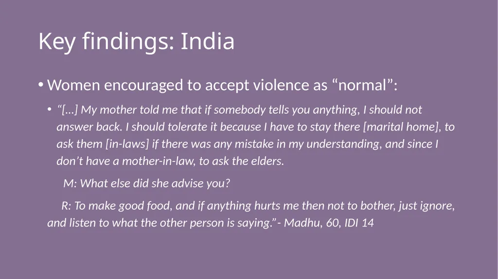 Qualitative research as a guide for developing - slide 5 of 27