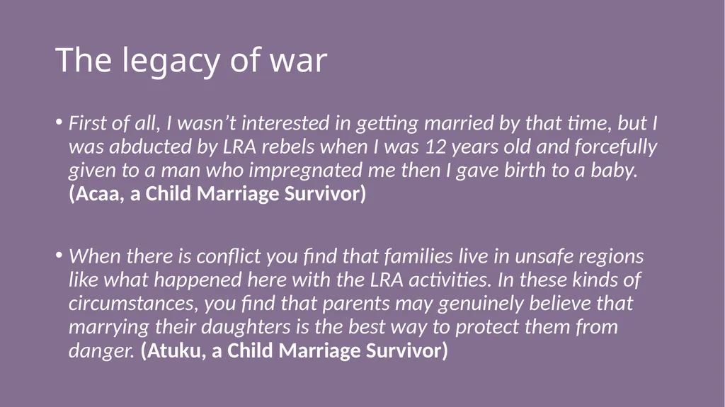 Qualitative research as a guide for developing - slide 19 of 27