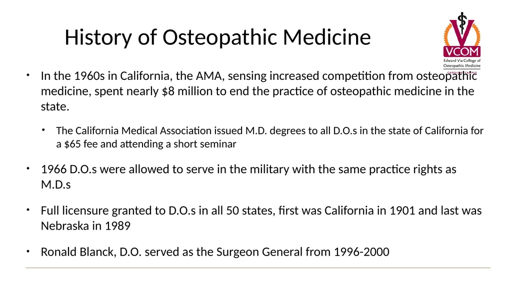 OMM Question Writing Background Bethany Powers, DO - slide 5 of 19