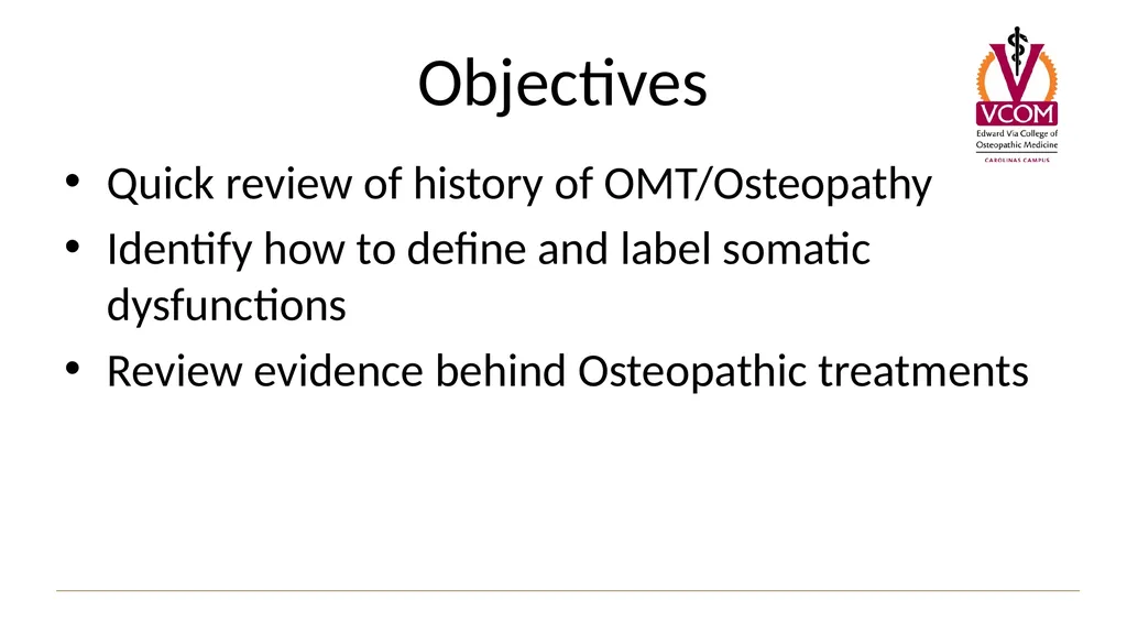 OMM Question Writing Background Bethany Powers, DO - slide 2 of 19
