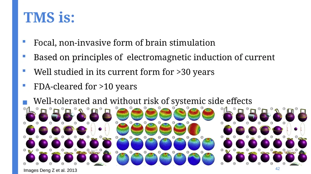 An Introduction to Transcranial Magnetic - slide 42 of 48