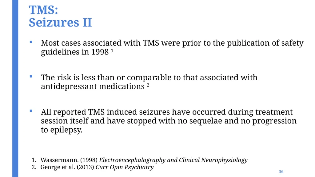 An Introduction to Transcranial Magnetic - slide 36 of 48