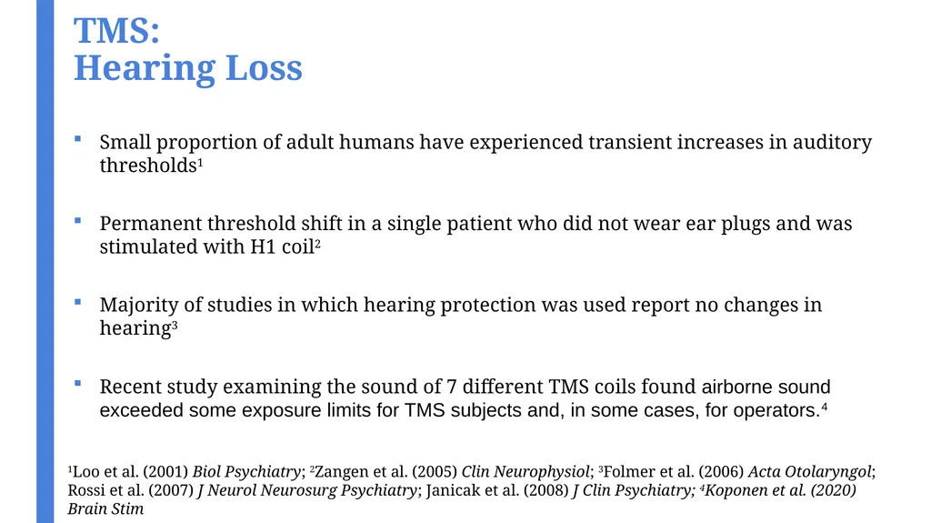 An Introduction to Transcranial Magnetic - slide 37 of 48