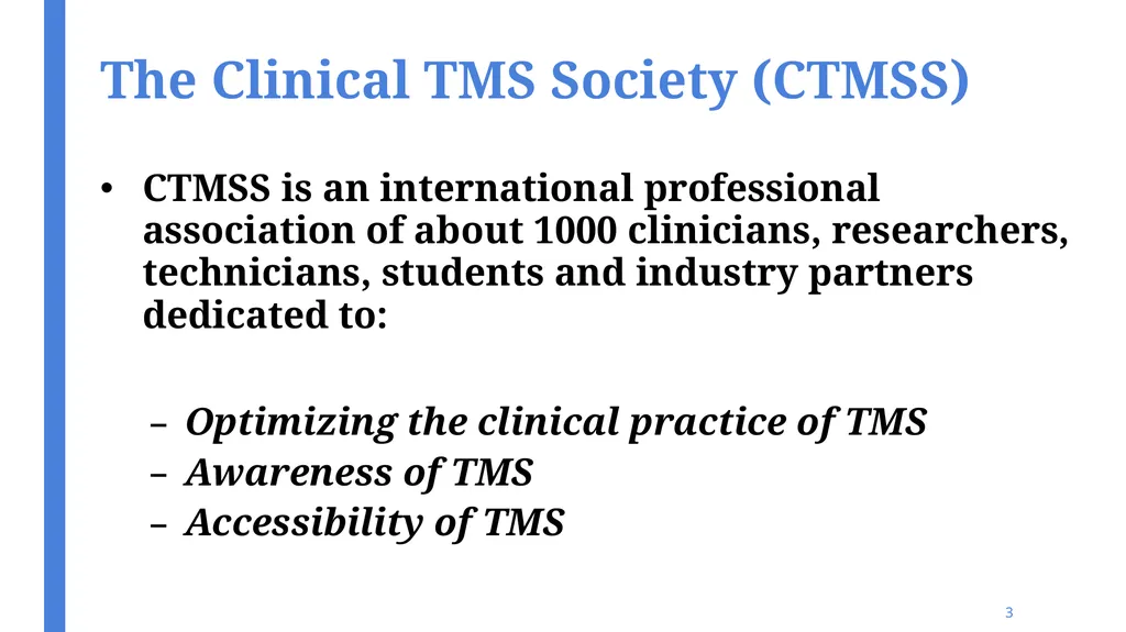 An Introduction to Transcranial Magnetic - slide 3 of 48