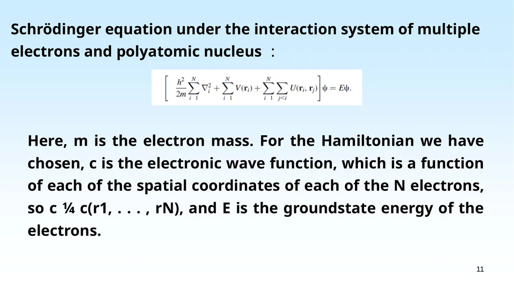 WHAT IS DENSITY FUNCTIONAL THEORY? 1.1 EXAMPLES OF - slide 11 of 55